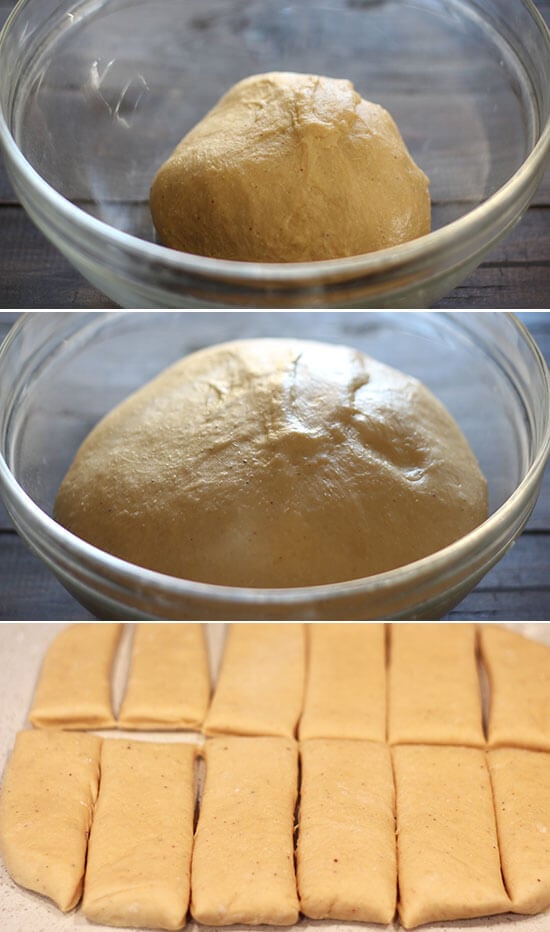 Making Maple Bacon Bar Doughnuts